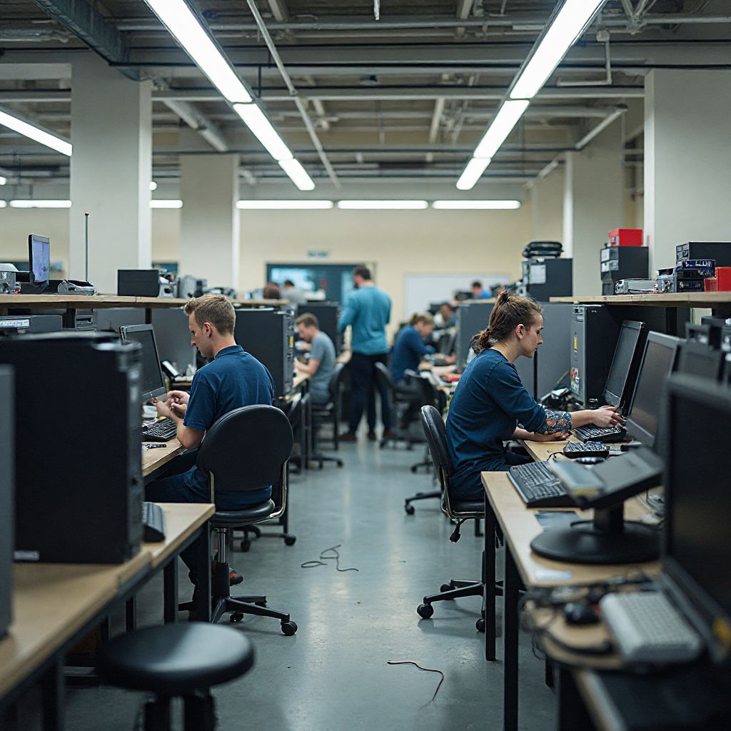 Робоча зона інженерів